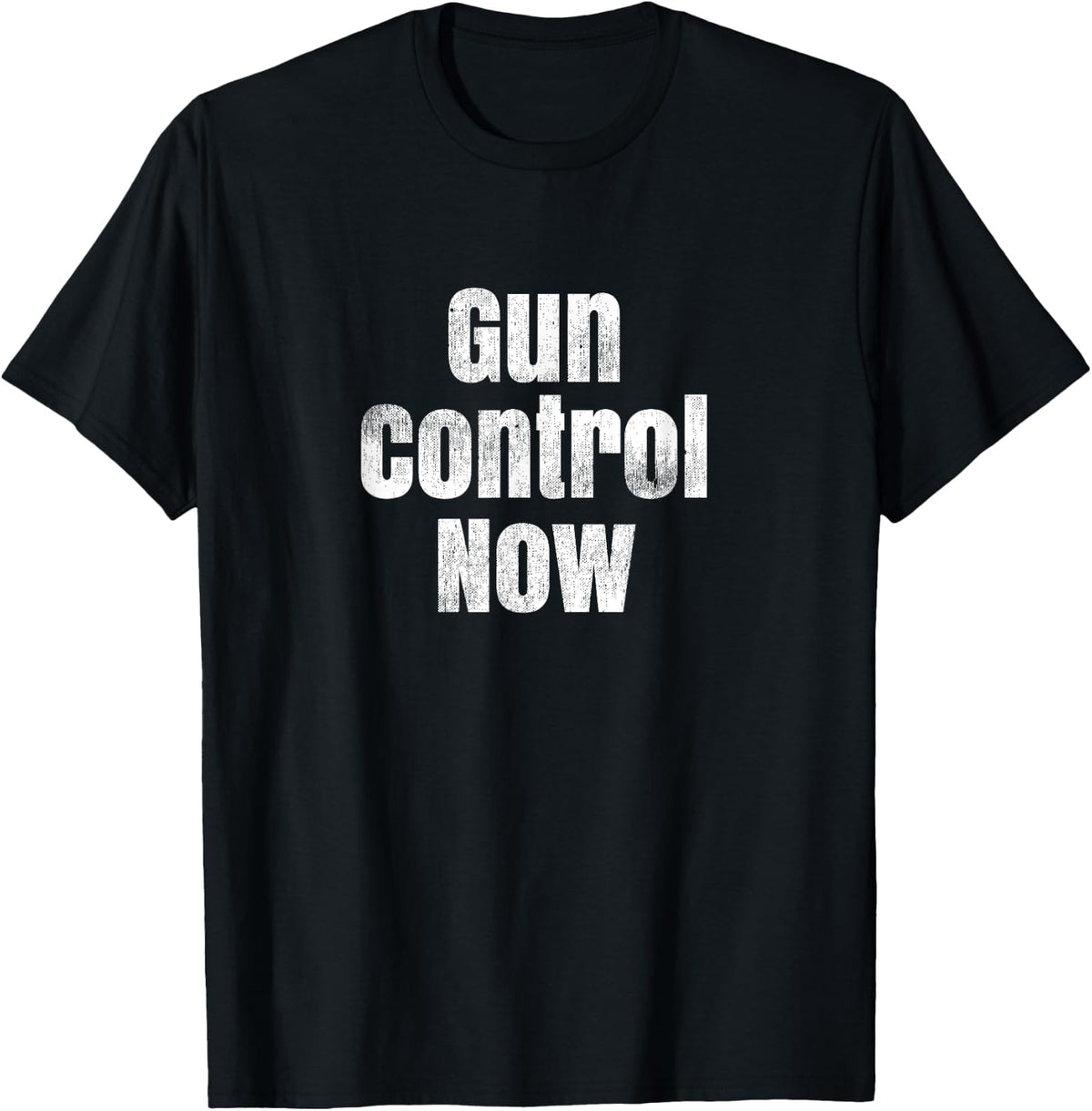 Gun Control Now Distressed Vintage Tshirt For Men T Shirt Everyday Wear