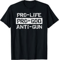 Pro Life God Anti Gun Apparel Everyday Wear