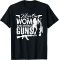 I Love One Woman And Several Guns T Shirt T Shirt US Trend