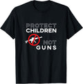 Anti Gun Shirt Protect Children Not Guns Regulation T Shirt Minimal Style