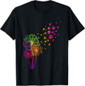 Dandelion Paw Print Shirt 243