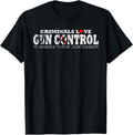 Criminals Love Gun Control Pro T Shirt T Shirt Premium Print