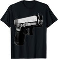 Pistol Fire Arm Barrel Of The Vintage Style Handgun Apparel Everyday Wear