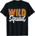 Wild One Squad Two Family Birthday Zoo Animal Matching Shirt 14