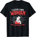 Funny Gun T Shirt Second Amendment I Love One Woman T Shirt US Trend