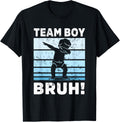 Gender Reveal Family Team Boy Bruh Party Announcement Shirt 97