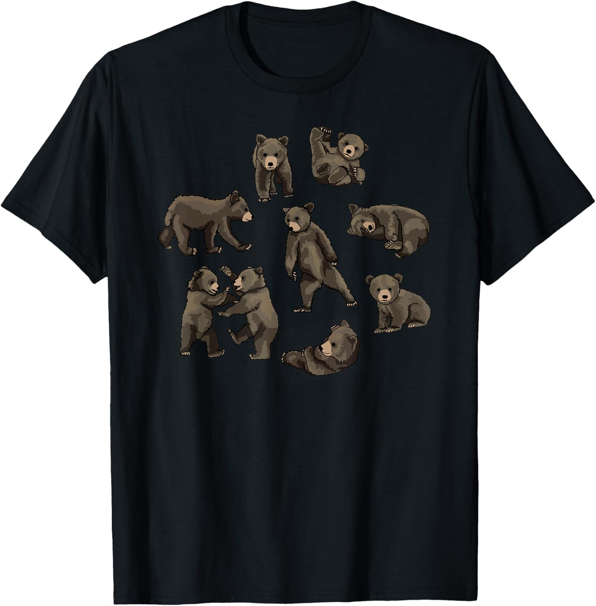 Frolicking Baby Bears