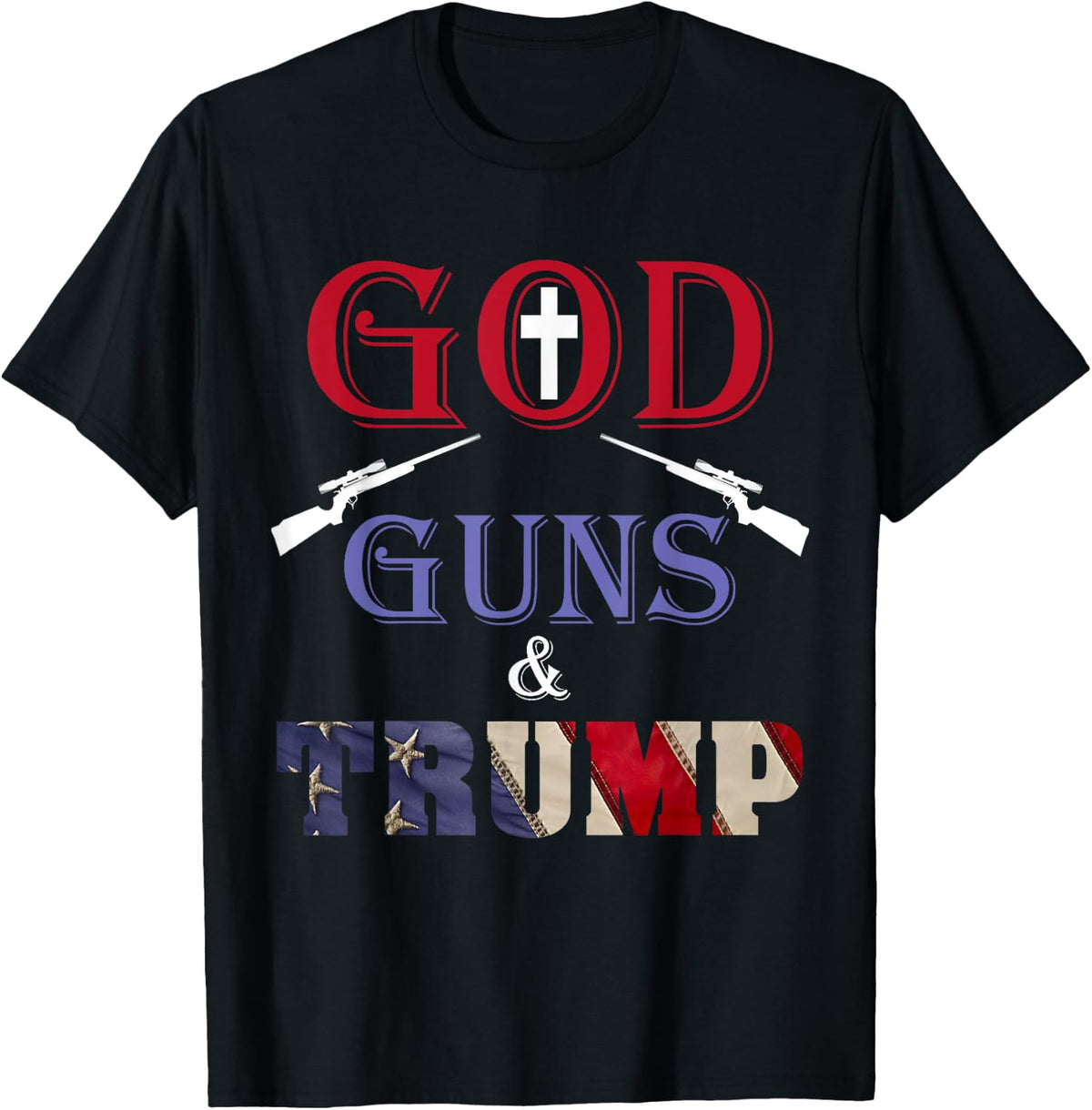 God Guns And Trump 2020 Republican Apparel Gift Ready