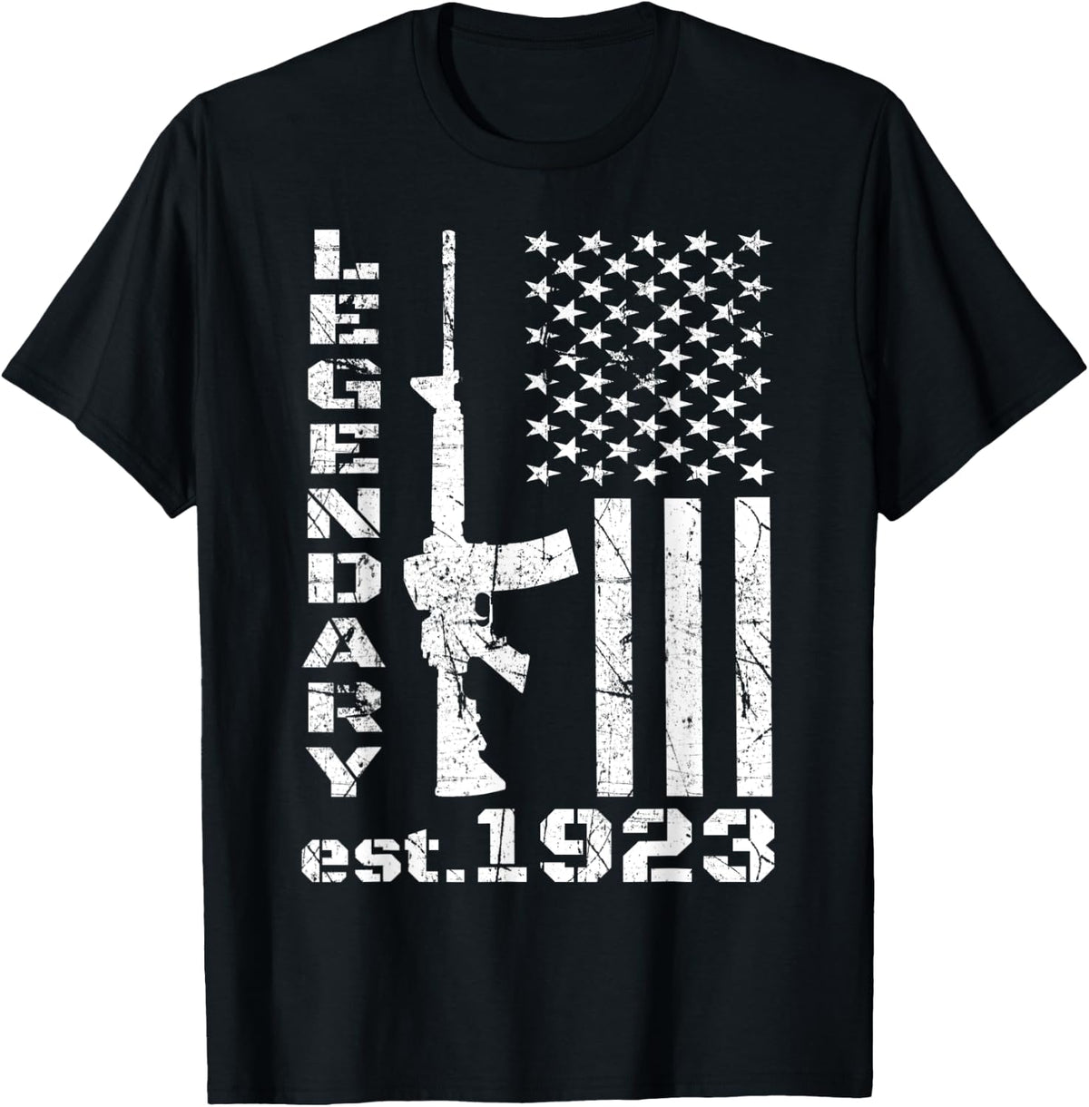 1923 99th Birthday Legendary Patriot 99 Years Old Pro Guns Apparel Premium Print