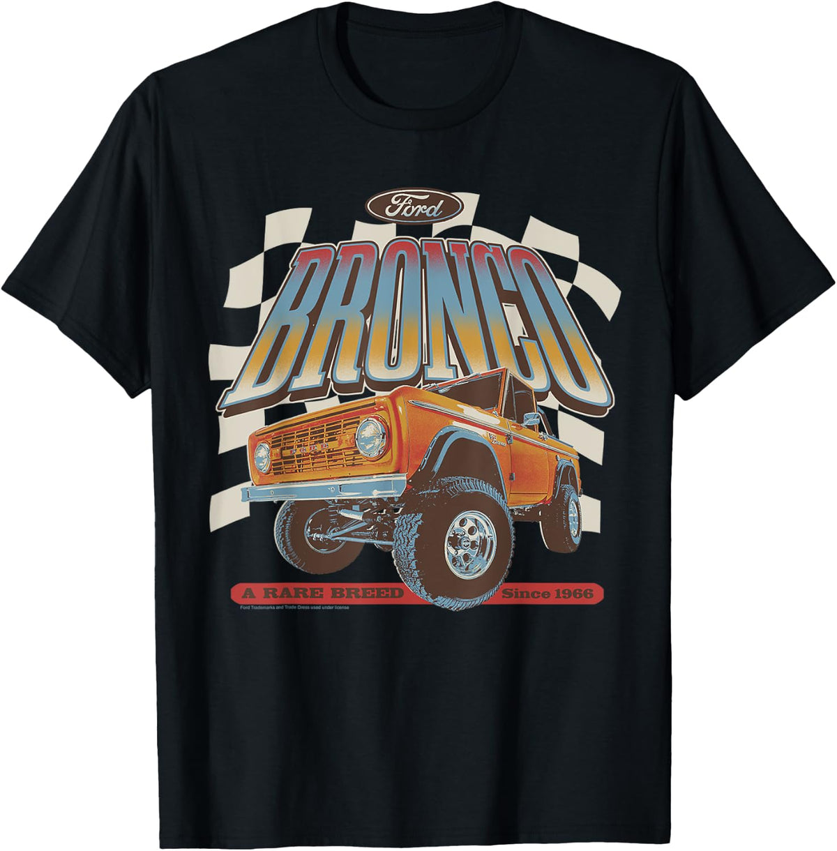 Ford Vintage Bronco A Rare Breed Since 1966 Checkered Apparel Minimal Style