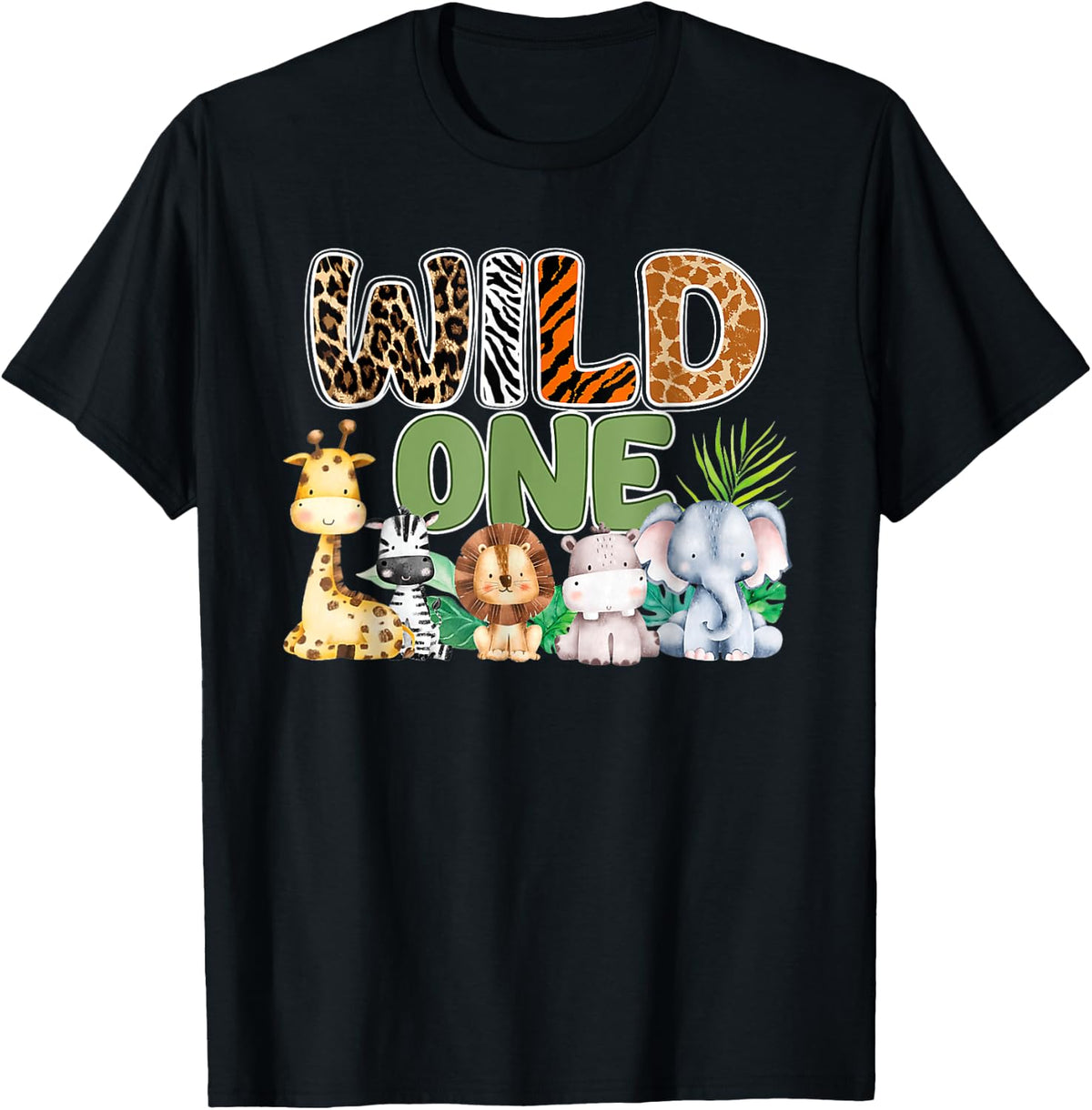 Wild One 1st Birthday Safari Family Matching Shirt 151