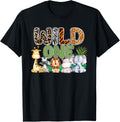 Wild One 1st Birthday Safari Family Matching Shirt 115