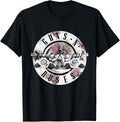 Guns N Roses Floral Bullet Logo T Shirt T Shirt Gift Ready