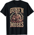 Guns N Moses Religious Christian Bible Gun Lover Apparel Everyday Wear