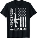 1963 59th Birthday Legendary Patriot 59 Years Old Pro Guns Apparel Gift Ready