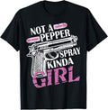 Not A Pepper Spray Kinda Girl Gun Lover Women Apparel Premium Print