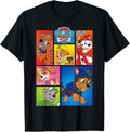 Puppy Patrol Group Shot of Pups in Shapes Shirt 112