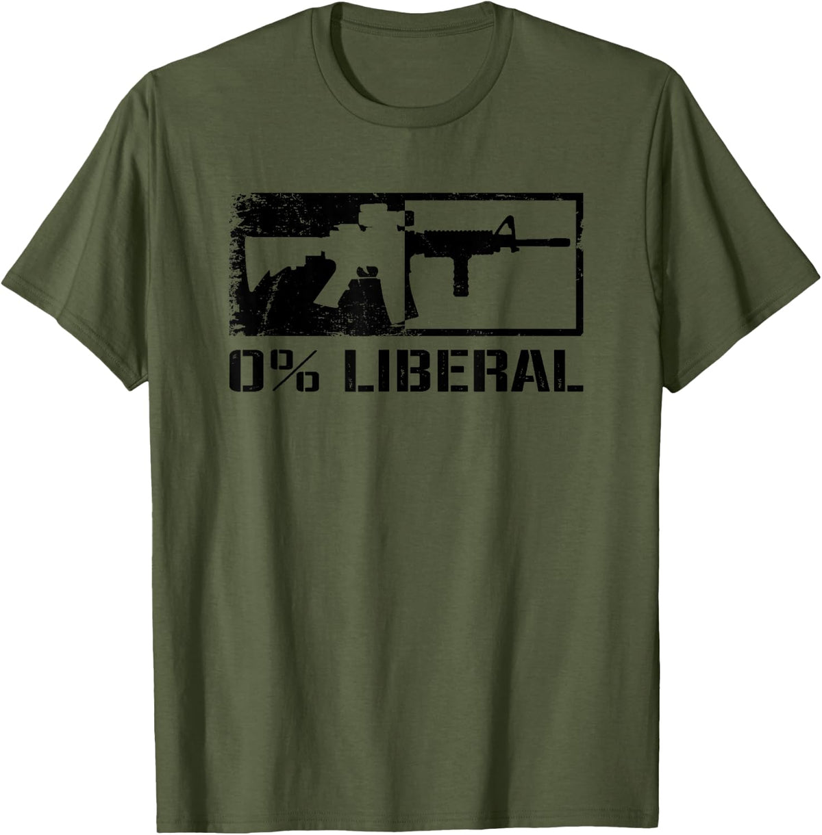 0 Liberal Republican 2nd Amendment Ar15 Rifle Funny Gun Apparel Everyday Wear