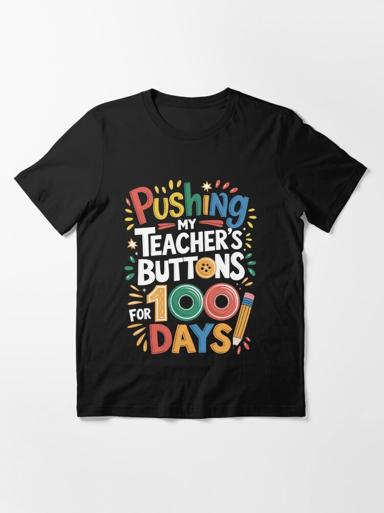 100 Days of School Students Essential T-Shirt