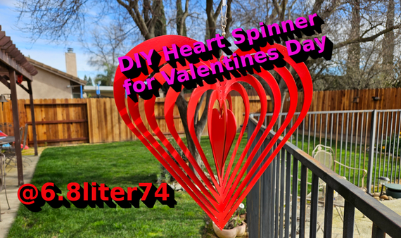 Heart Spinner Cut File