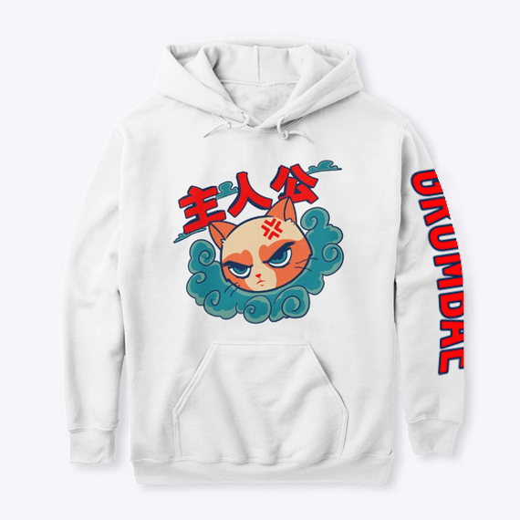 Grumbae Hero Sleeve Print Hoodie