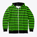 Emo Stripes Plain Green