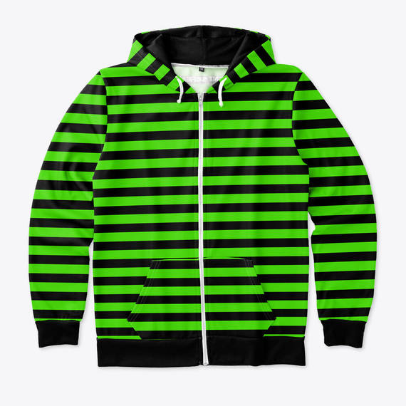 Emo Stripes Plain Green